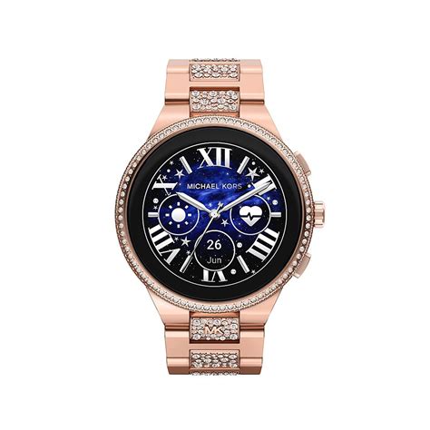 michael kors camille rose gold tone watch|camille rose gold tone watch.